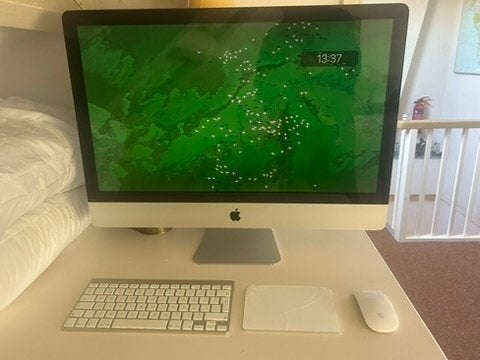 Apple iMac 27 inch (Mid 2011) SSD, Muis, Keyboard & Trackpad, Computers en Software, Ophalen, Gebruikt, HDD en SSD, 2 tot 3 Ghz