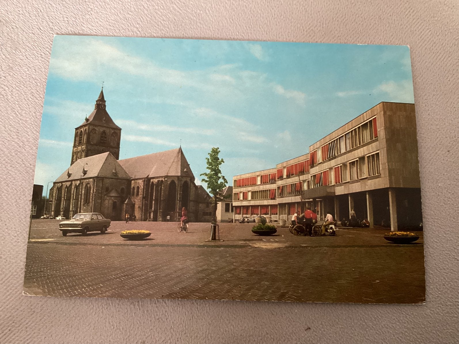 Oldenzaal.Plechelmus-Baseliek en stadhuis, Ophalen of Verzenden, Ongelopen, Overijssel