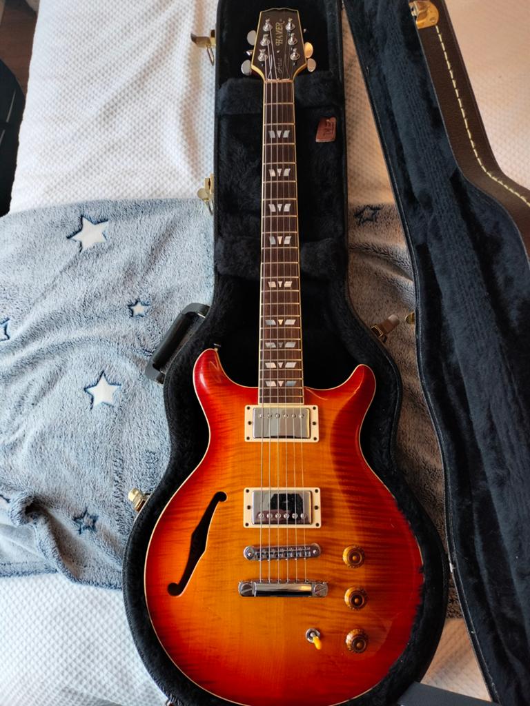 Hamer Artist Custom shop, Ophalen of Verzenden, Zo goed als nieuw, Solid body, Overige merken