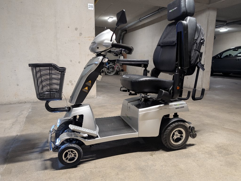 scootmobiel 5 wielen Quingo vitess 2  , met rollatorhouder, Diversen, Ophalen, 36 t/m 45 km, 11 t/m 15 km/u, Quingo