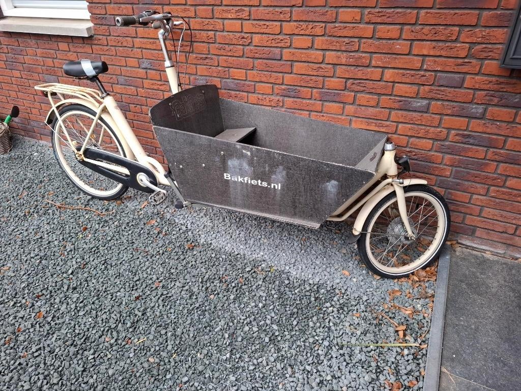 bakfiets, Ophalen, Gebruikt, 2 kinderen, Huif