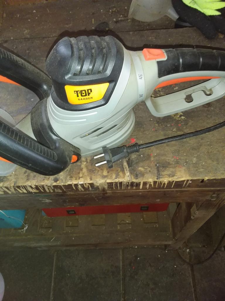 Top Garden elektrische heggenschaar HE-55, Tuin en Terras, Ophalen, Gebruikt, Elektrisch