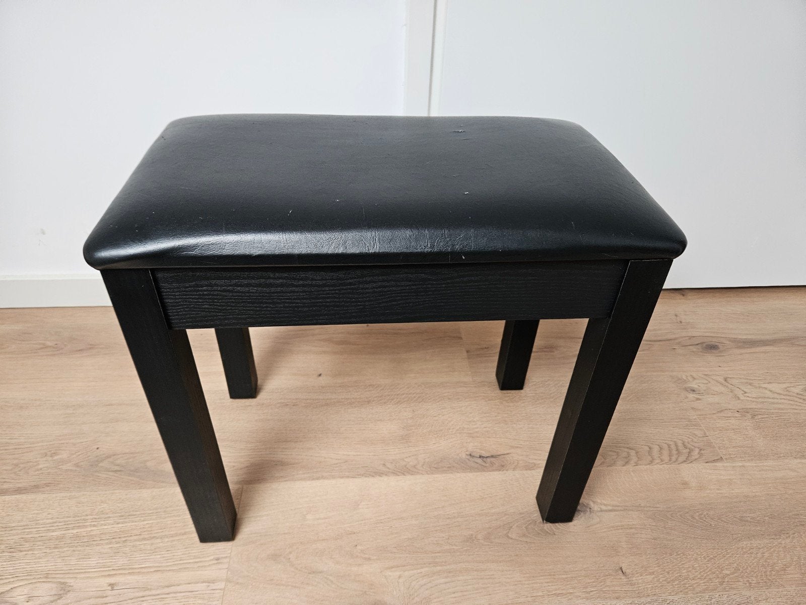 Pianokruk met opbergruimte, Ophalen, Gebruikt, Zwart