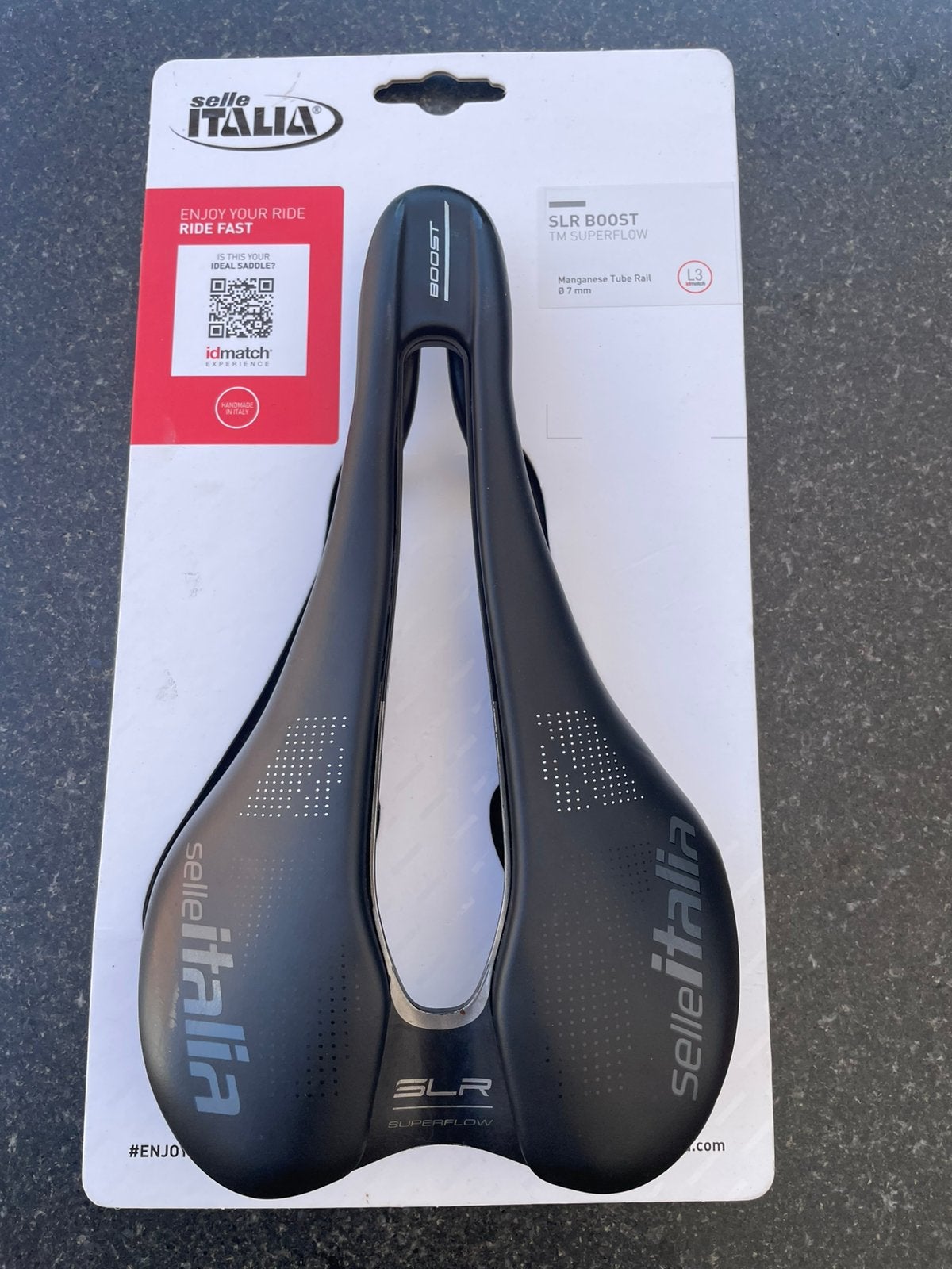 Zadel Selle Italia SLR, Ophalen of Verzenden, Gebruikt, Racefiets, Zadel