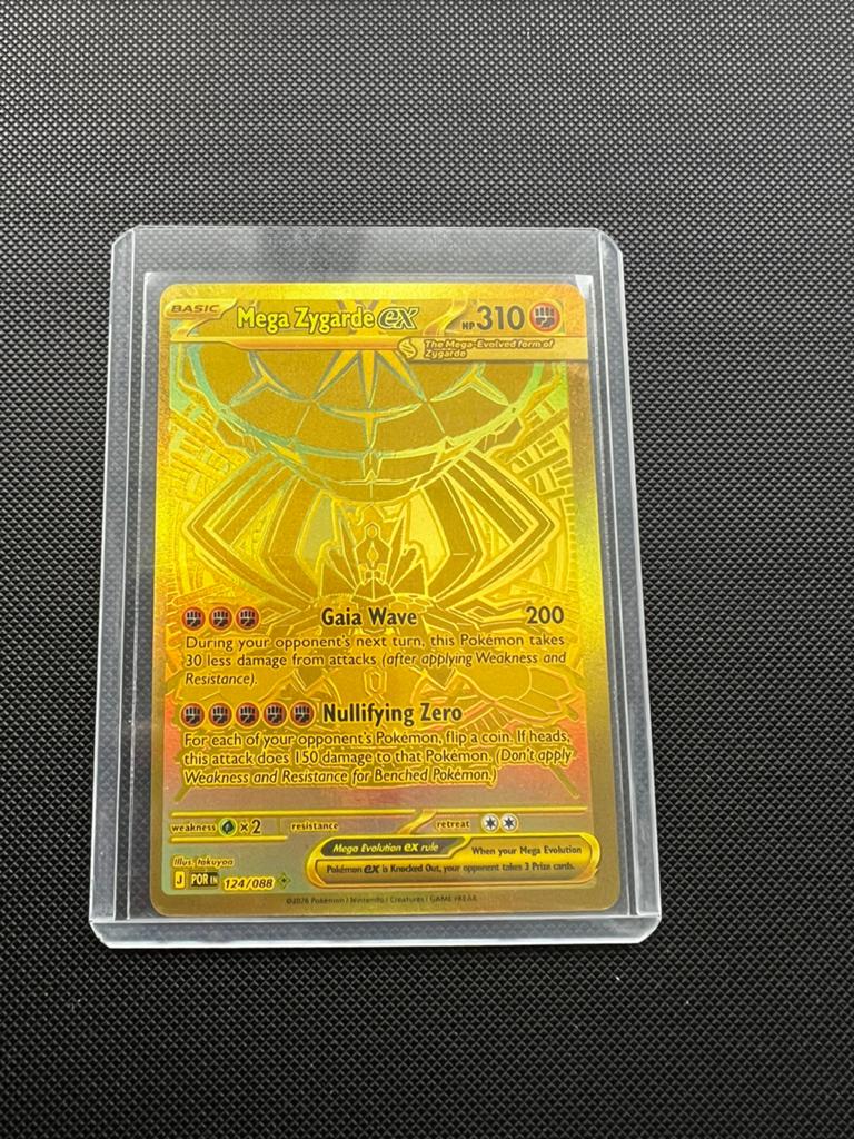 Mega Zygarde EX, Hobby en Vrije tijd, Verzamelkaartspellen | Pokémon, Ophalen of Verzenden, Zo goed als nieuw
