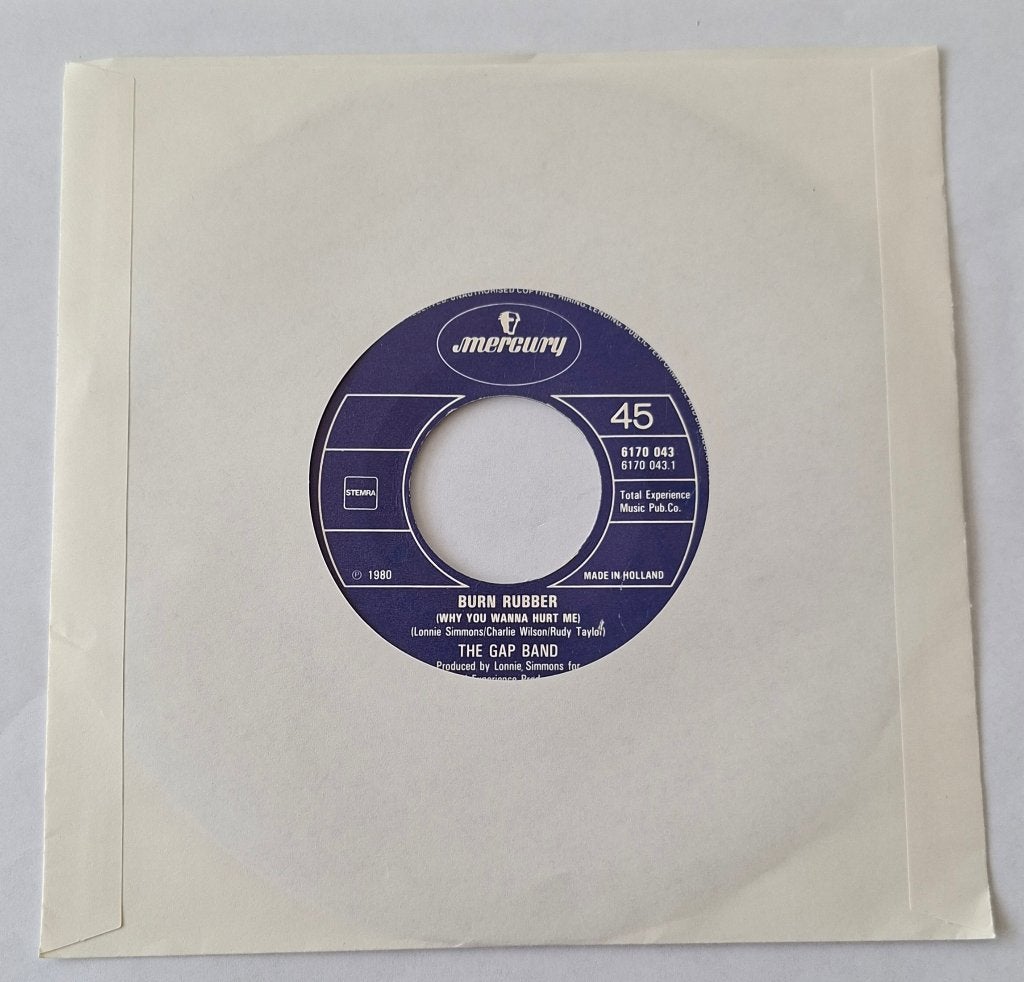 The Gap Band - Burn rubber, Cd's en Dvd's, Vinyl Singles, Gebruikt, Pop, Ophalen of Verzenden