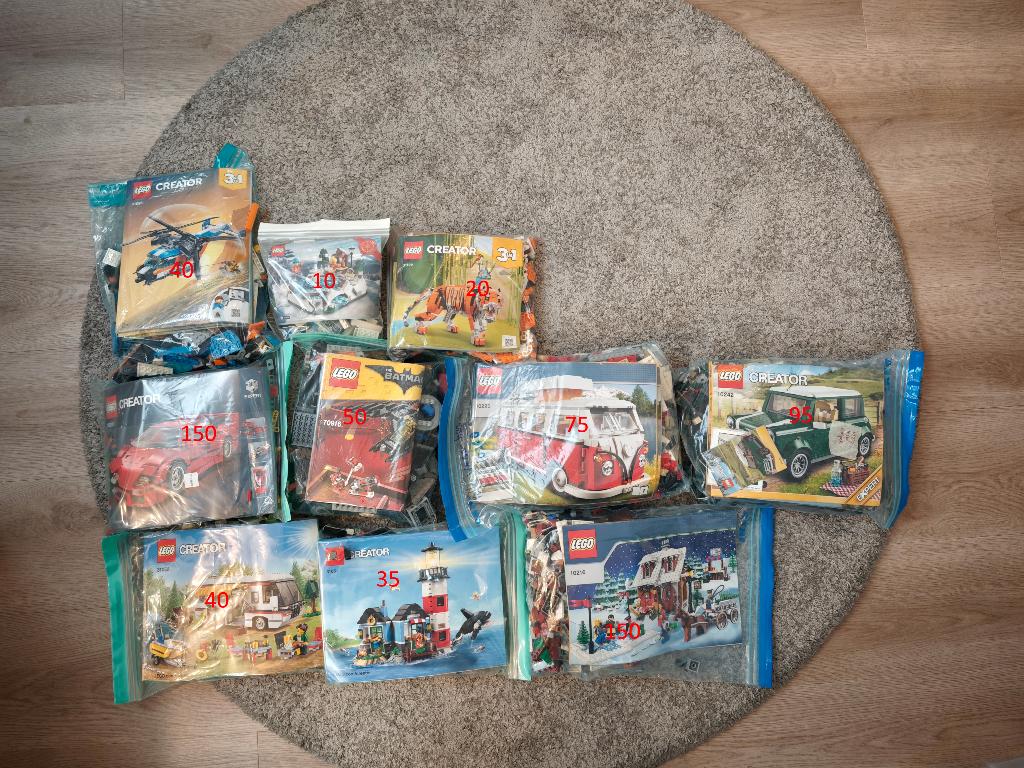 Lego diversen, Kinderen en Baby's, Speelgoed | Duplo en Lego, Zo goed als nieuw, Lego, Complete set, Compleet, Inclusief accessoires