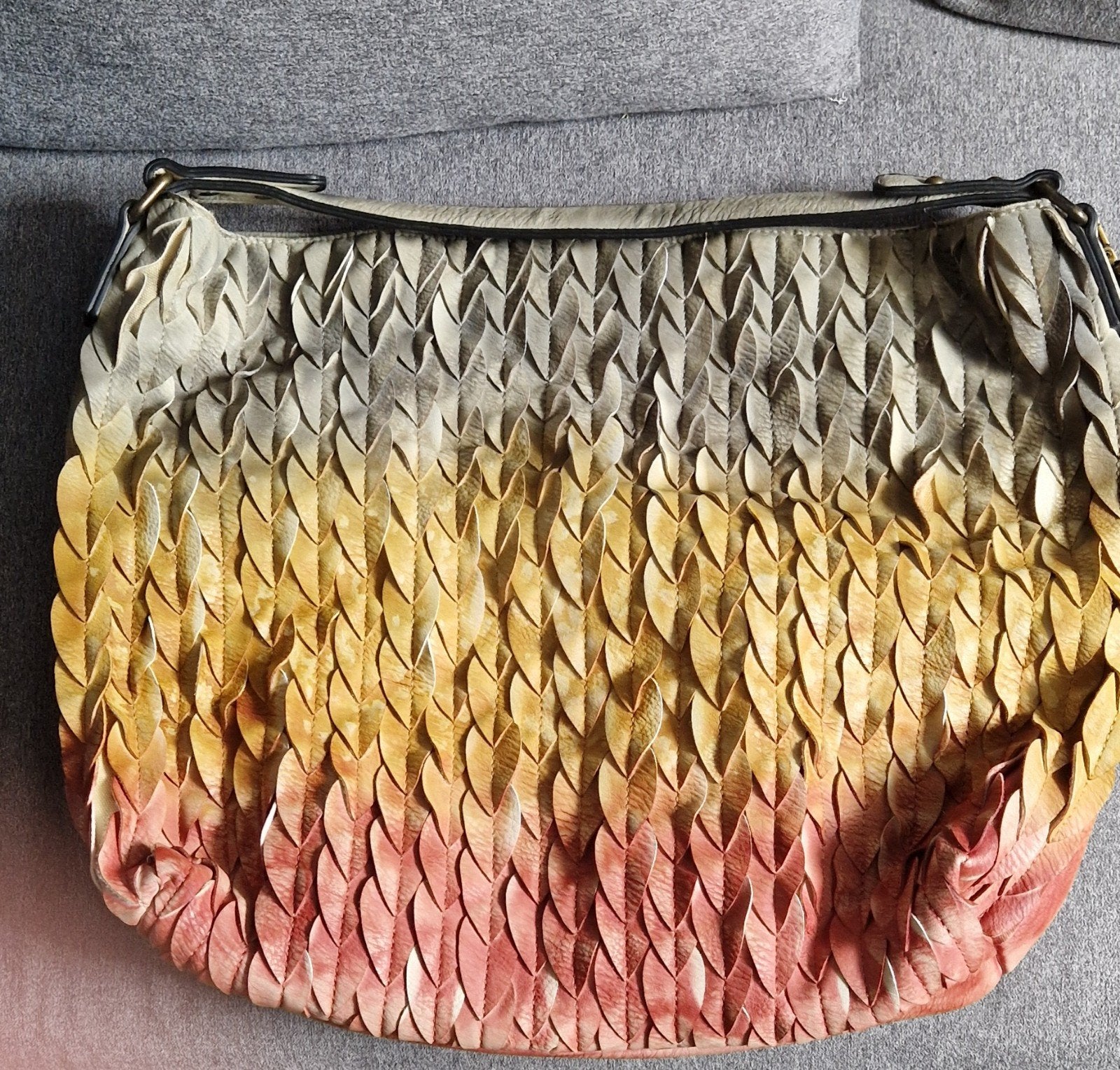 Stijlvolle Schoudertas met Uniek Bladmotief, Sieraden, Tassen en Uiterlijk, Ophalen, Nieuw, Overige kleuren, Schoudertasje