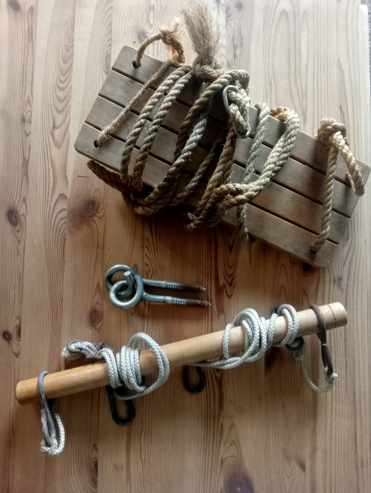 houten schommel en rekstok, Ophalen of Verzenden