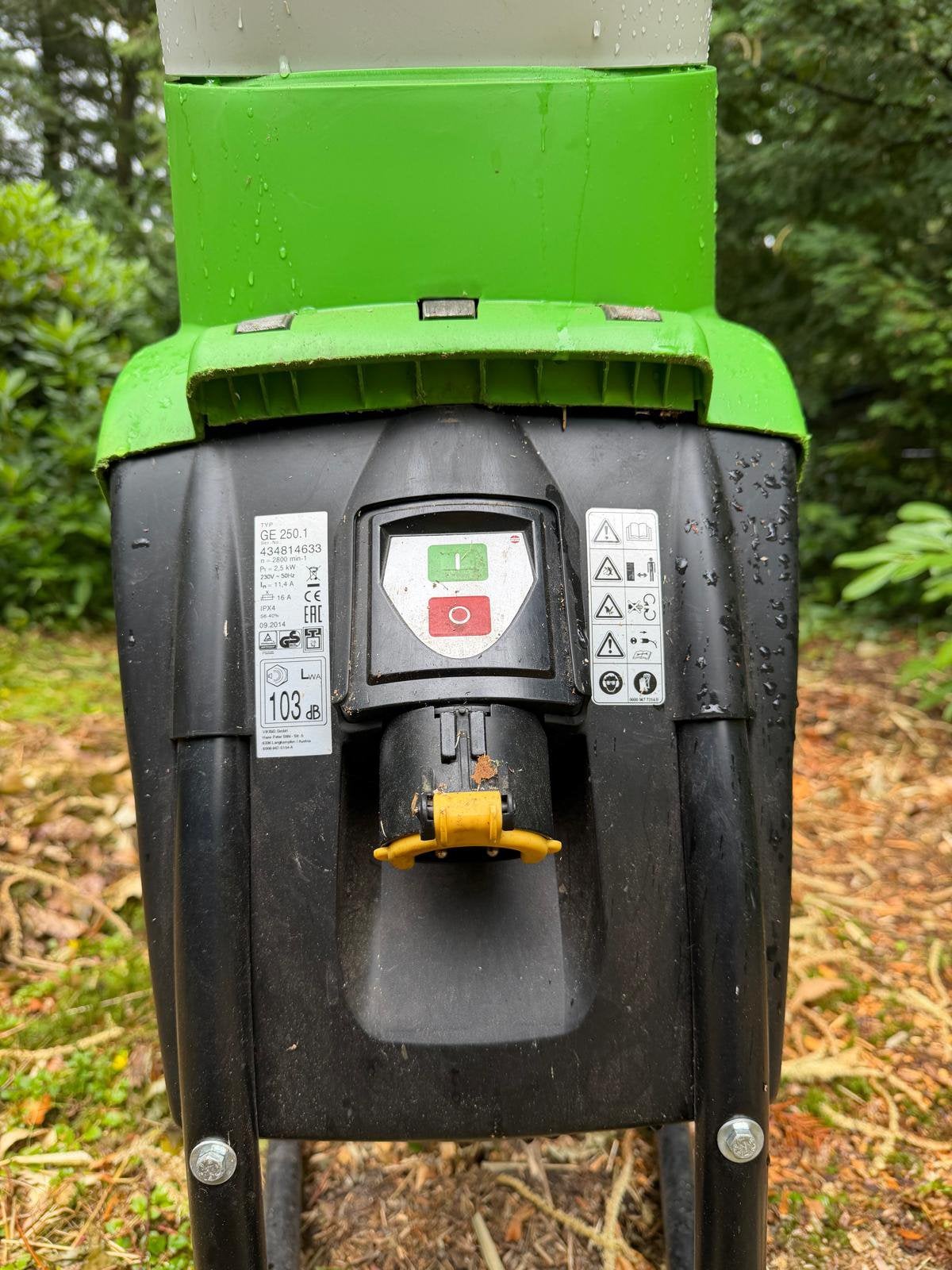 Hakselaar Viking GE 250, Tuin en Terras, Hakselaars, Ophalen, Gebruikt, Elektrisch