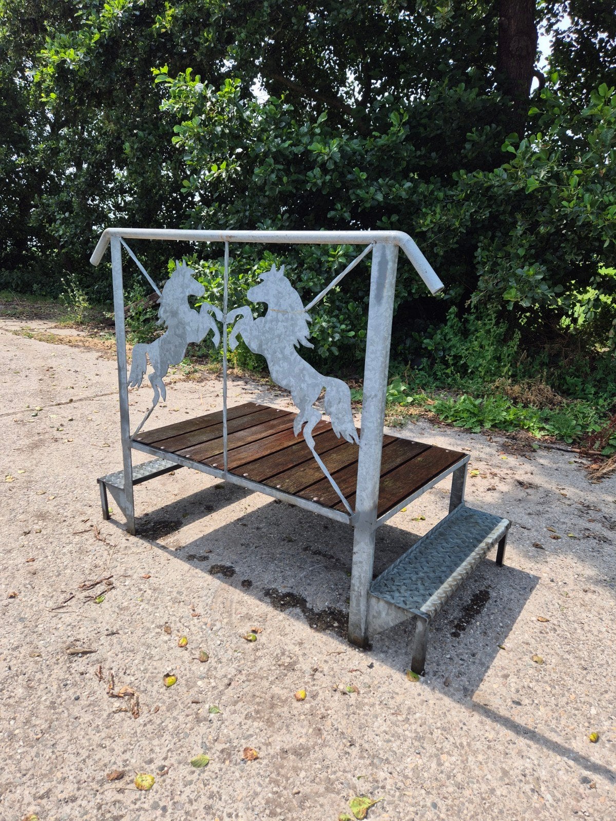 Trap voor caravan, Ophalen, Zo goed als nieuw