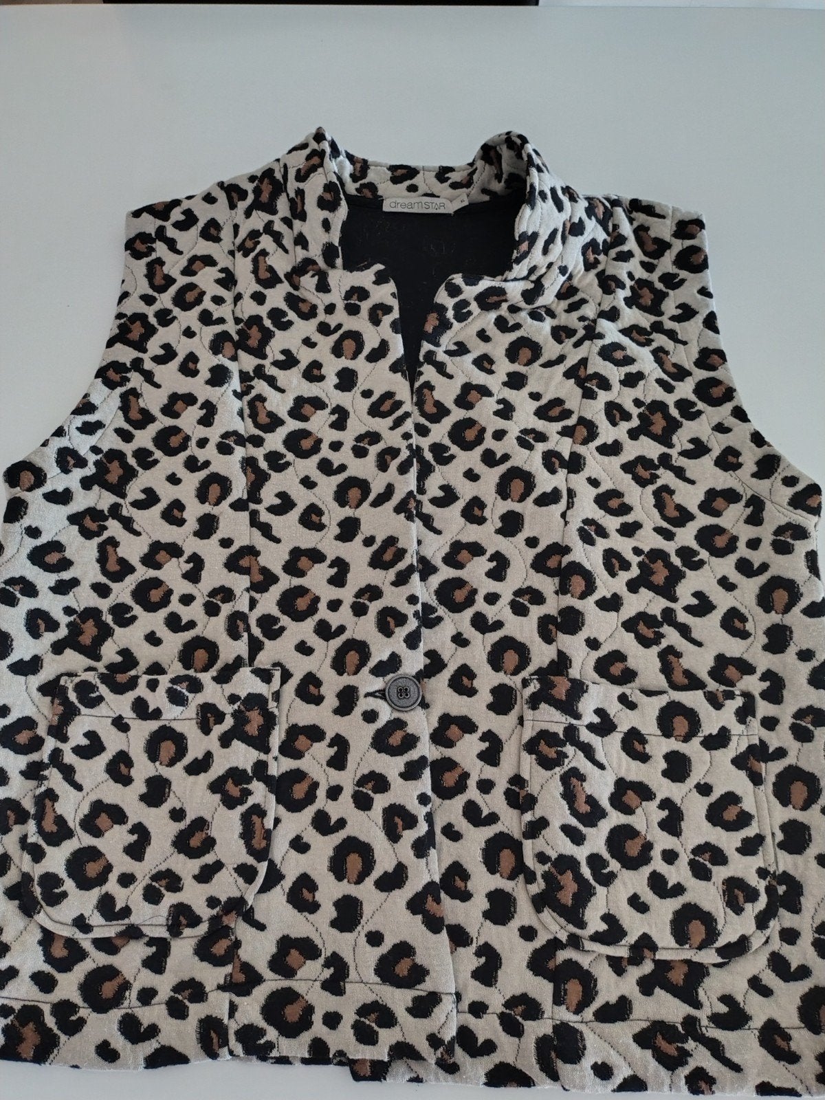 dreamstar bodywarmer XL, Ophalen of Verzenden, Zo goed als nieuw, Maat 46/48 (XL) of groter, Bruin