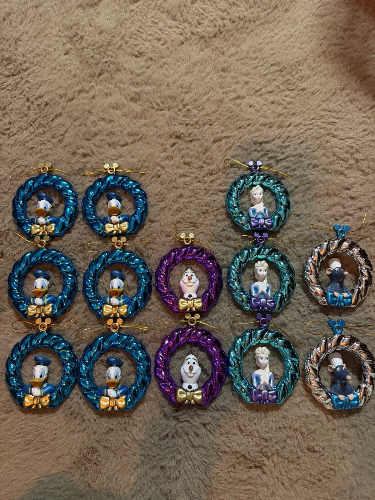 Disney kerstkranshanger, Ophalen of Verzenden, Overige figuren, Beeldje of Figuurtje