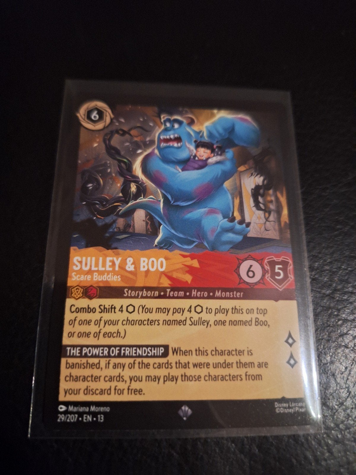 Sully & Boo - Scare Buddies - Disney Lorcana TCG Kaart, Ophalen of Verzenden, Zo goed als nieuw, Losse kaart
