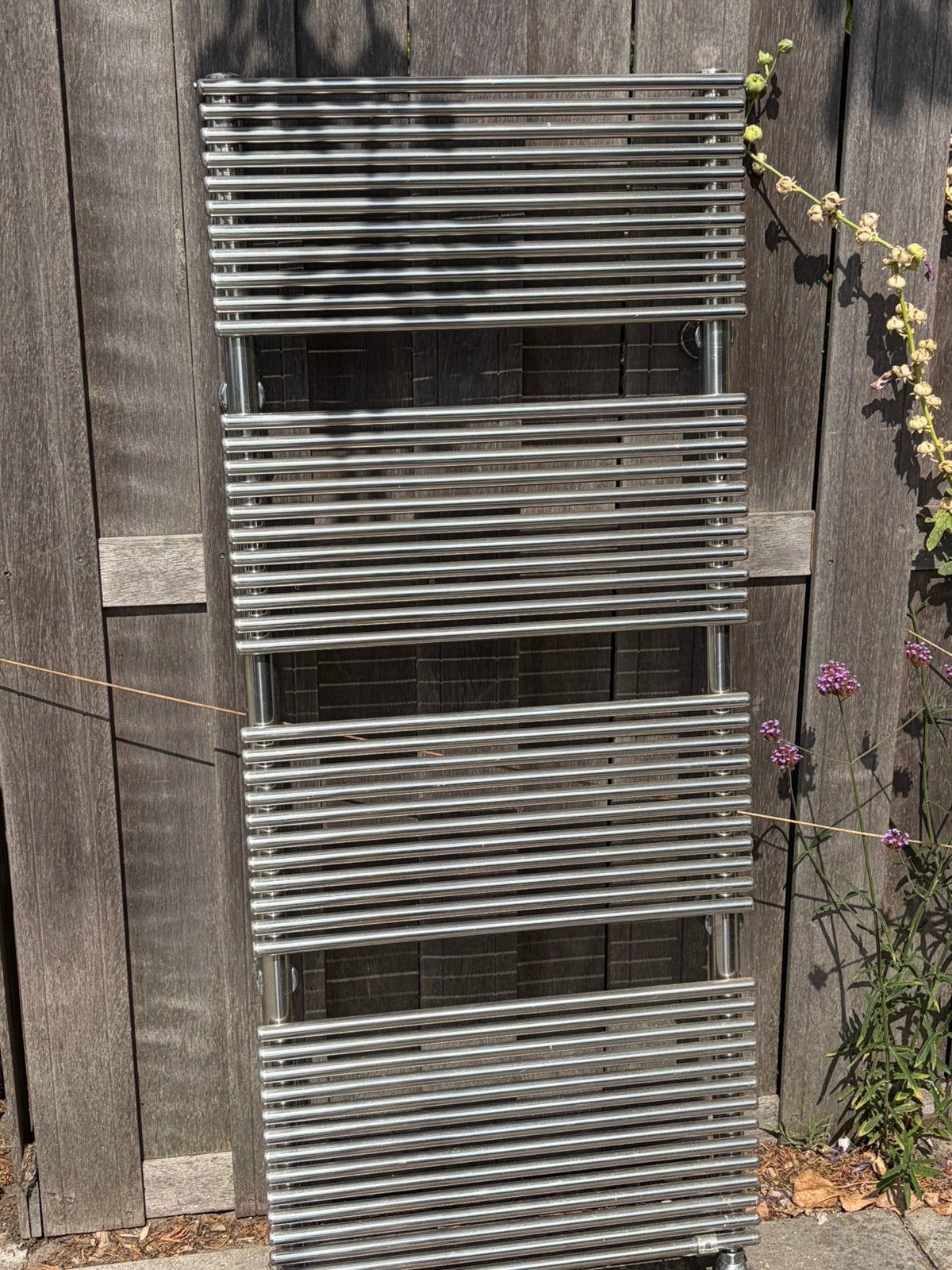 Jaga handdoekradiator verchroomd 60x140 - badkameradiator, Ophalen, Gebruikt, Radiator, 60 tot 150 cm