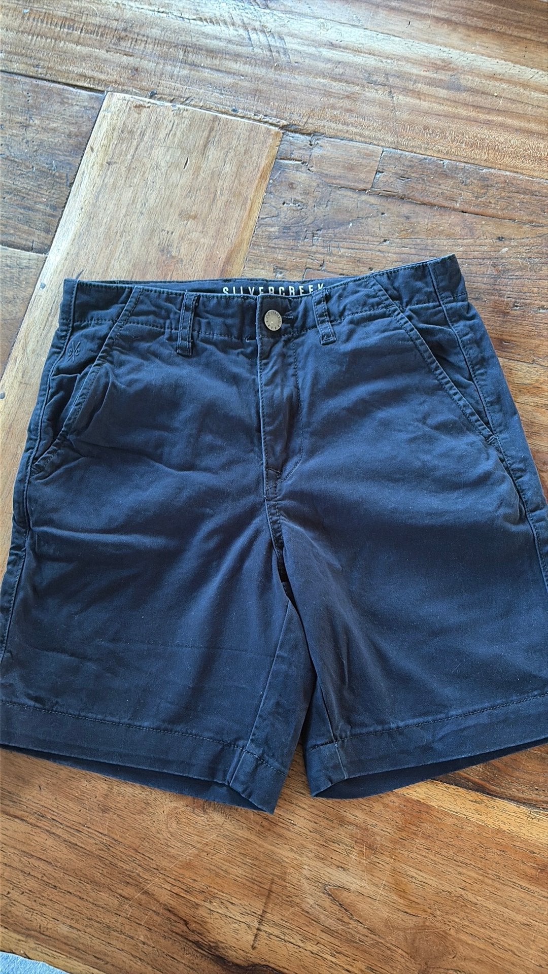 Silvercreek heren short mt 28, Ophalen of Verzenden, Zo goed als nieuw, Maat 46 (S) of kleiner, Blauw