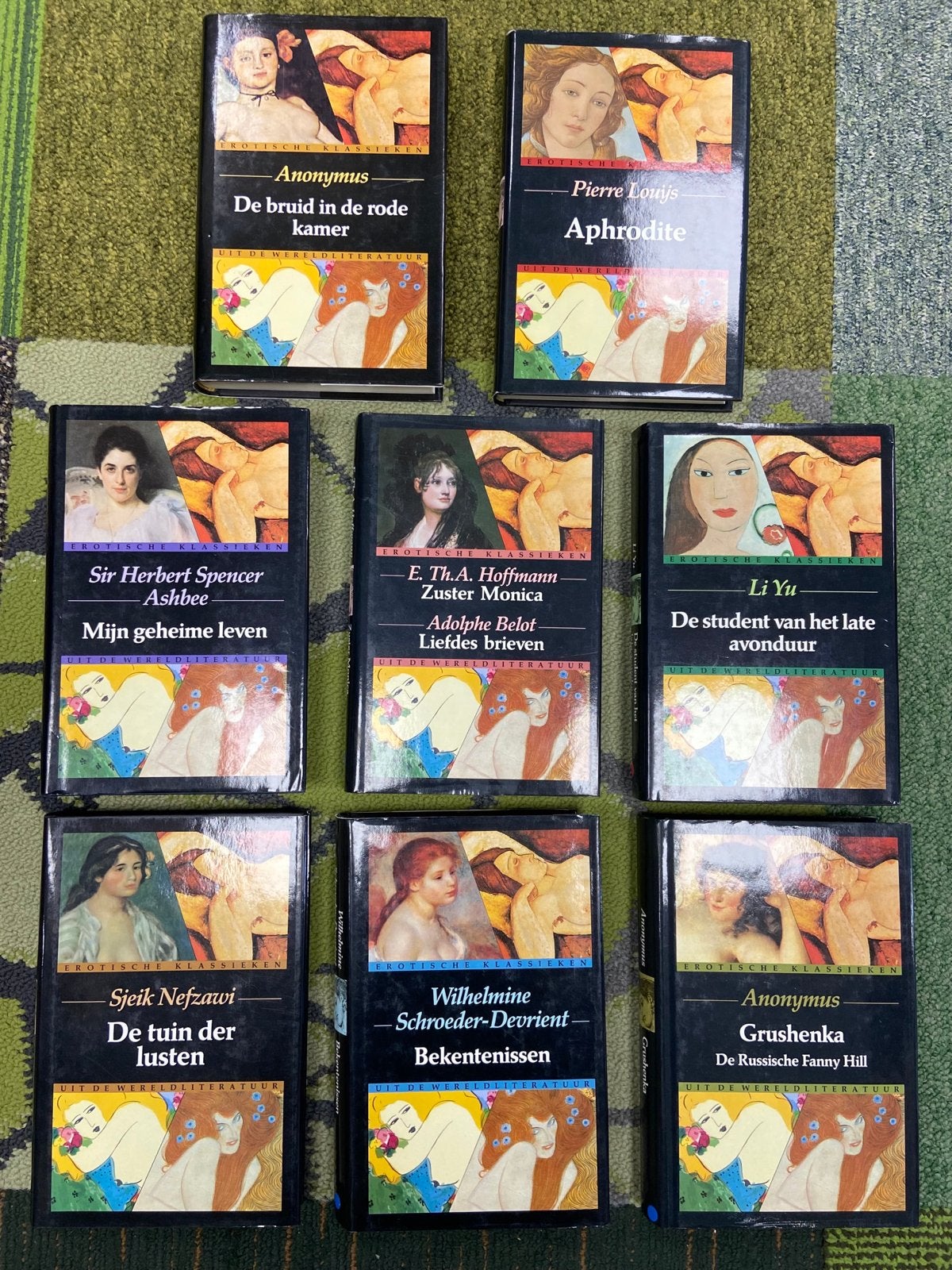 Erotische Klassieken - 9 Boeken Uit De Wereldliteratuur, Ophalen of Verzenden, Gelezen, Diverse auteurs, Europa overig