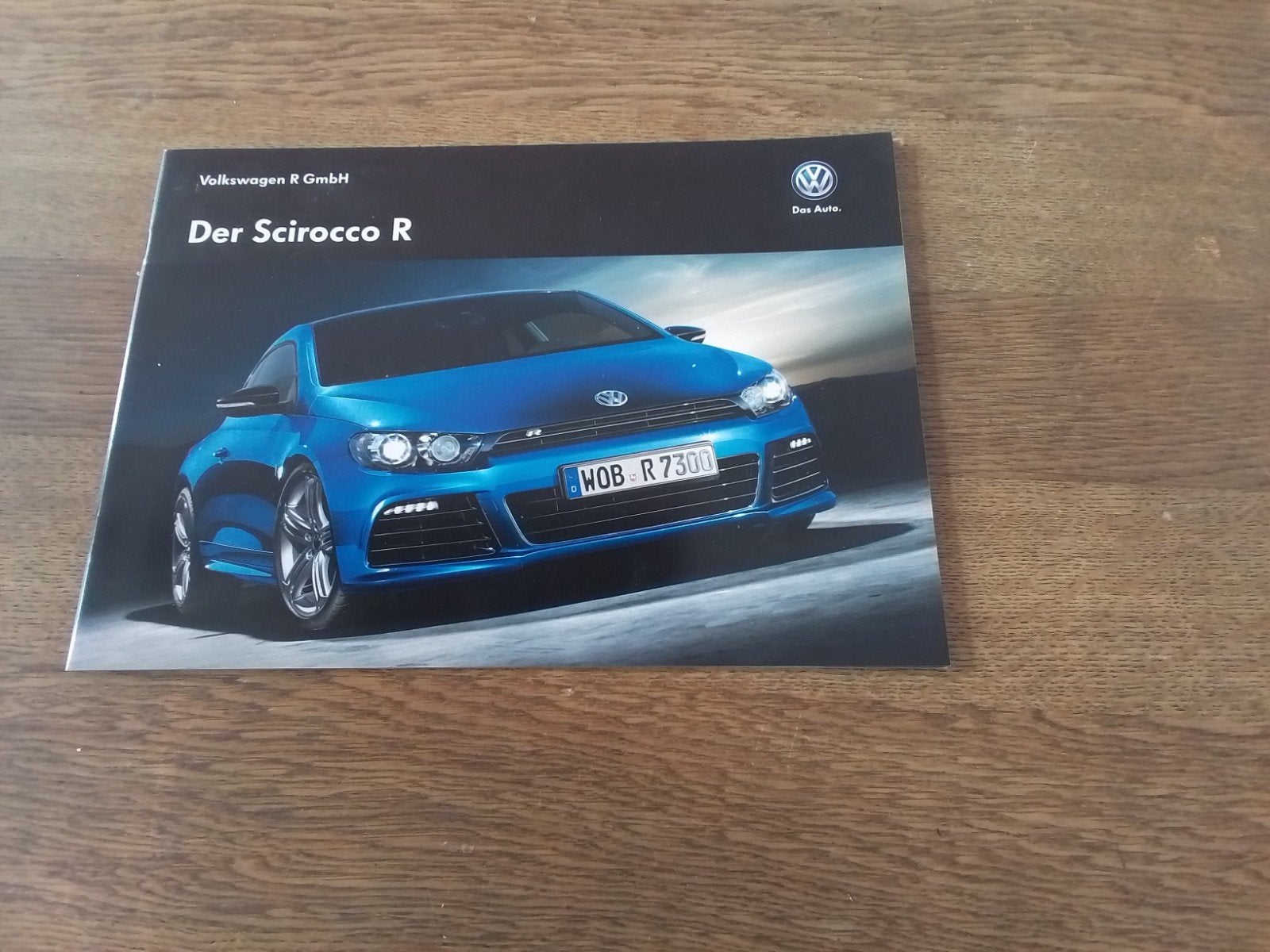 Folder VW Scirocco R 2013, Ophalen of Verzenden, Volkswagen