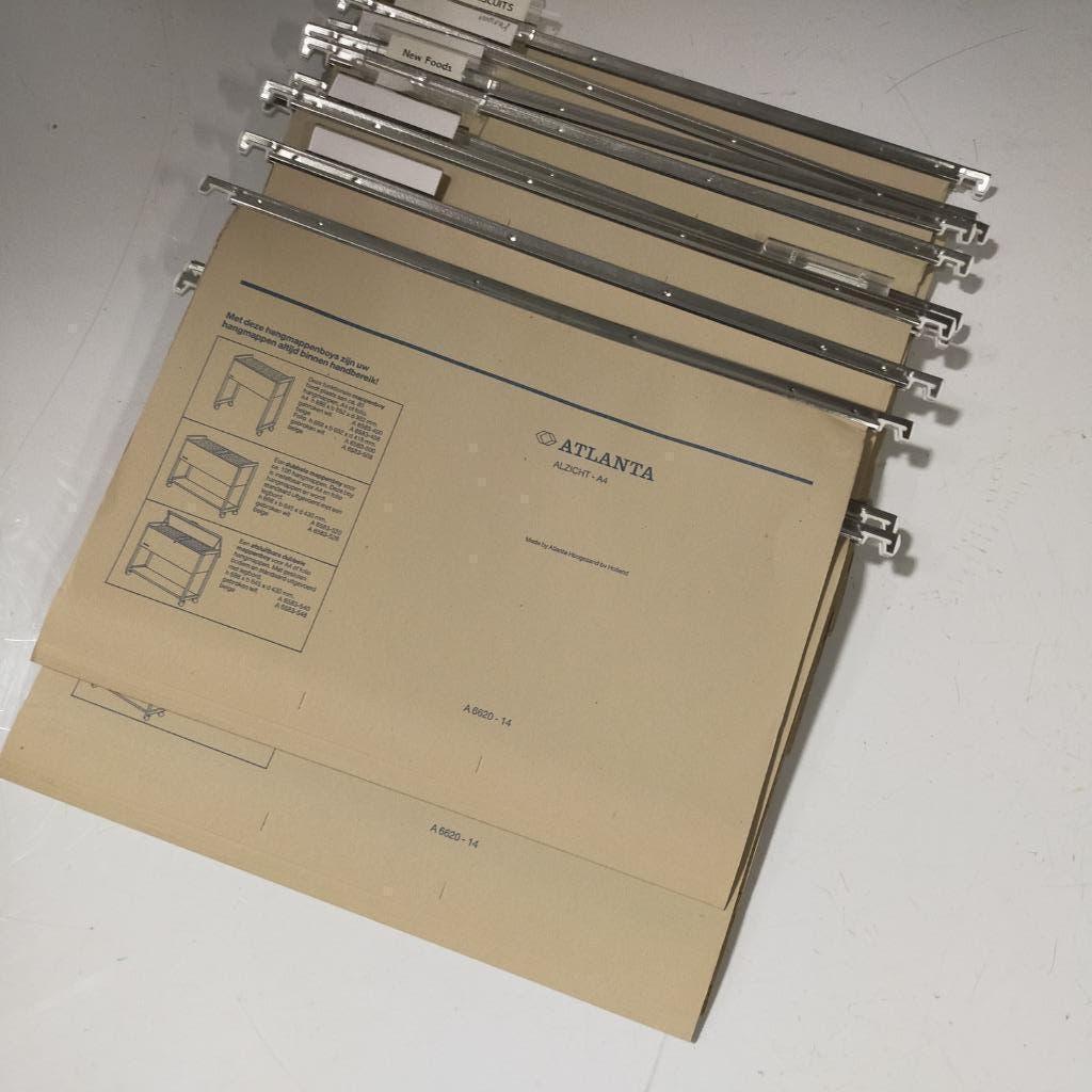 Atlanta Hangmappen  A4 , per set van 50 stuks, Diversen, Schrijfwaren, Gebruikt, Ophalen