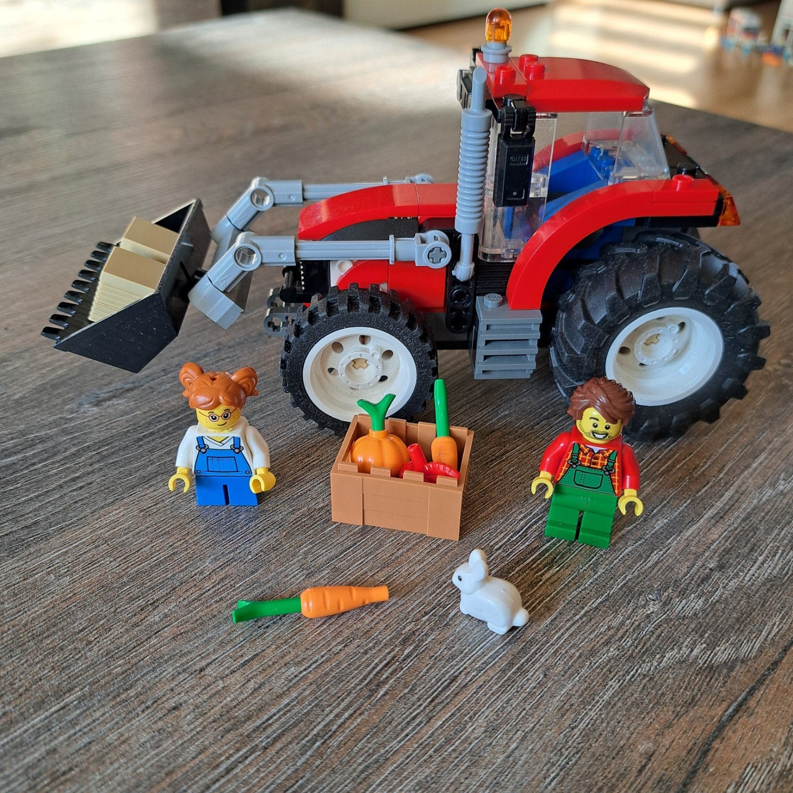 LEGO City Tractor 60287, Ophalen of Verzenden, Gebruikt