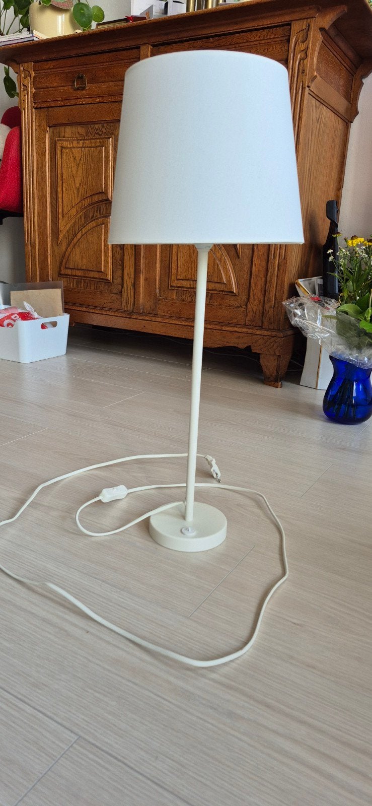 witte Ikea lamp, Ophalen, Gebruikt, E14 (klein), Wit
