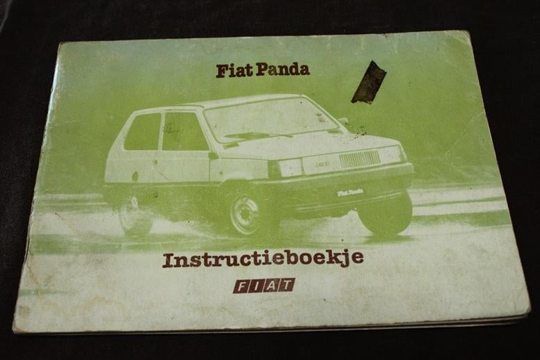 Fiat Panda 1980 instructie boekje  handleiding, Ophalen of Verzenden