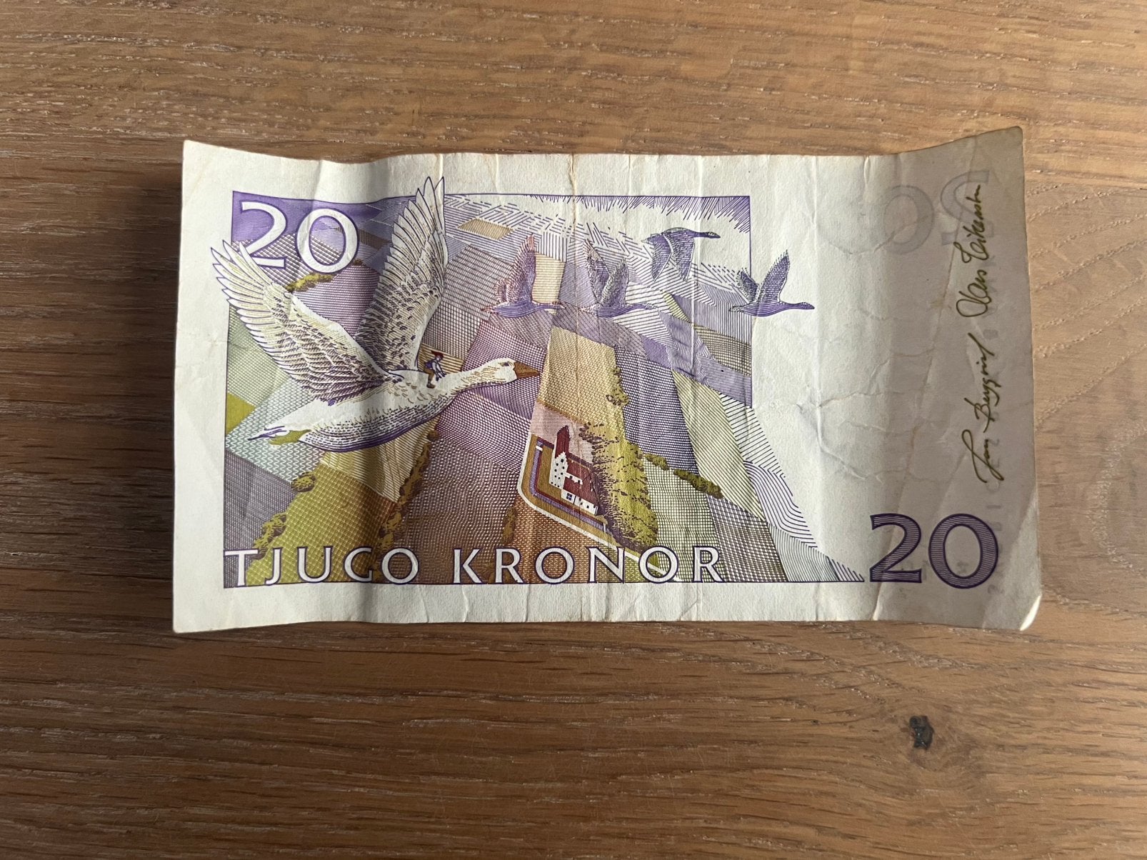 Nils Holgersson bankbiljet, Ophalen of Verzenden, Overige landen, Los biljet