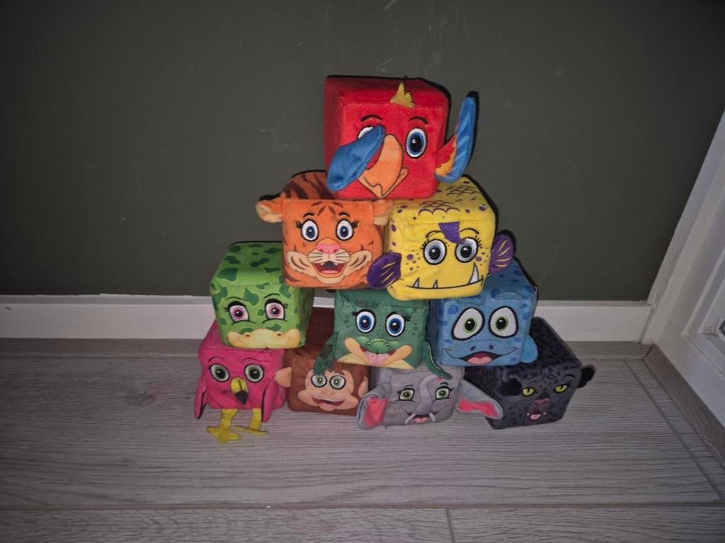 Set van 10 lidl mini's / jungle, Ophalen, Jongen of Meisje