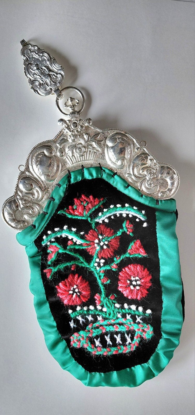 Beugeltas antiek zilver Meppel Arien Sweering 1849-1879, Antiek en Kunst, Ophalen of Verzenden, Zilver