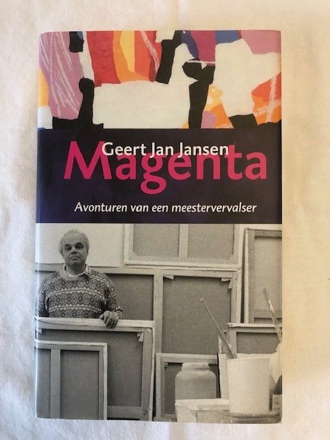 Geert Jan Jansen MAGENTA gesigneerd (Picasso), Geert Jan Jansen, Ophalen of Verzenden, Zo goed als nieuw, Schilder- en Tekenkunst