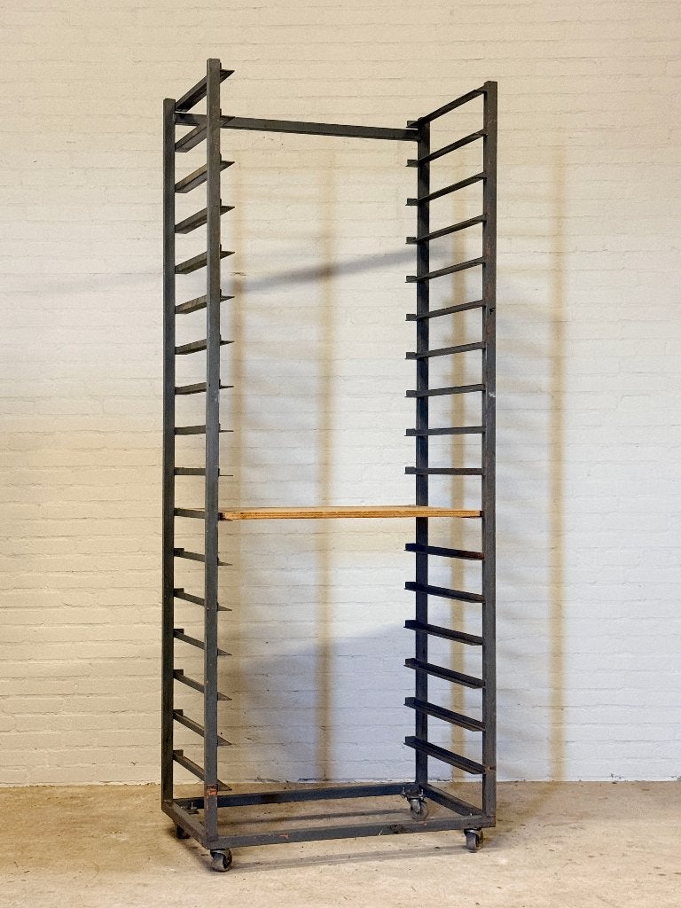 Etage transportkarren voor drukkerij/binderij, Doe-het-zelf en Verbouw, 100 liter of meer, Ophalen, Gebruikt, Transportkar