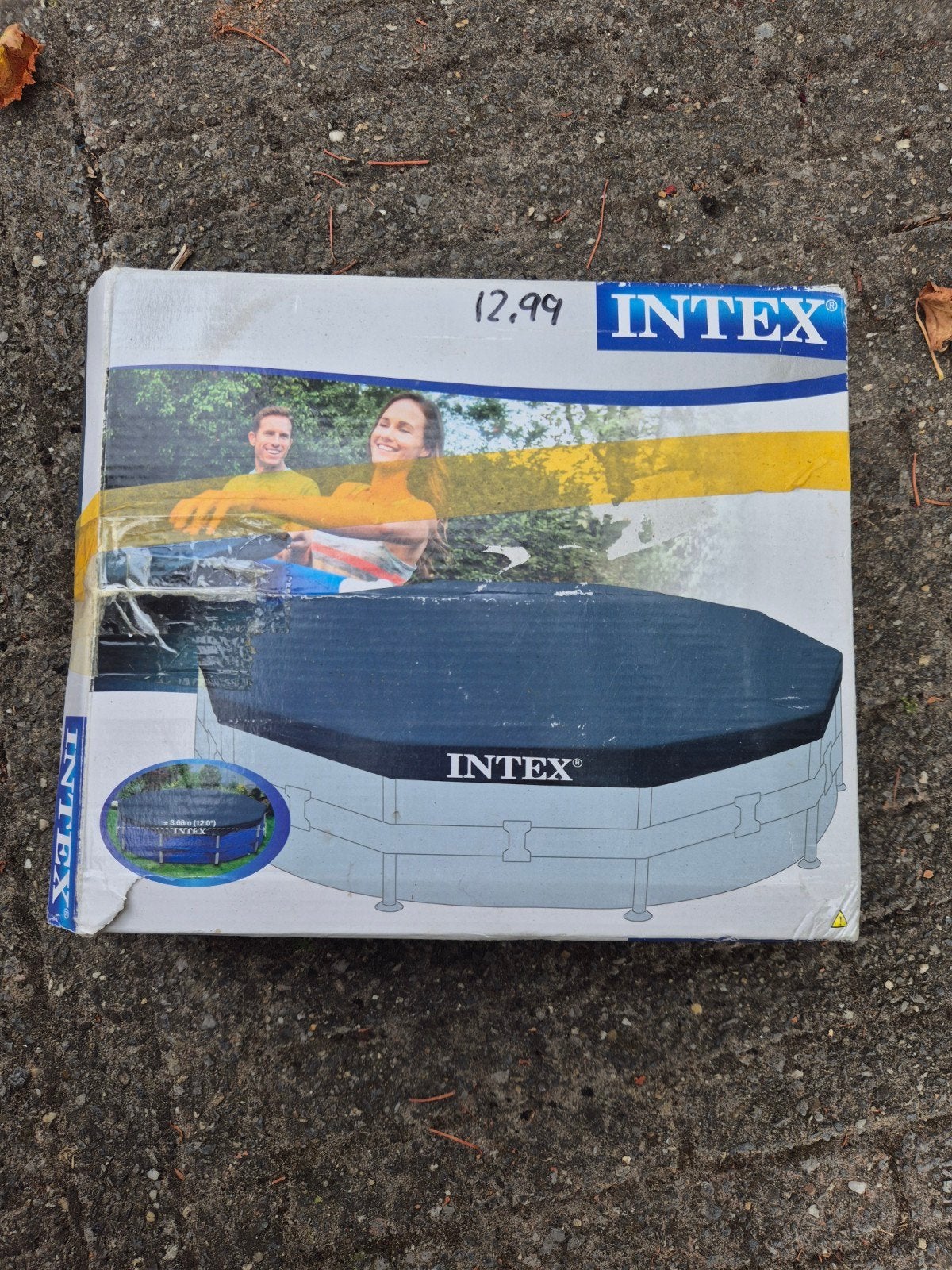 Intex zwembad afdekzeil 3.66m (12'0"), Minder dan 80 cm, Overige typen, Rond, 300 cm of meer