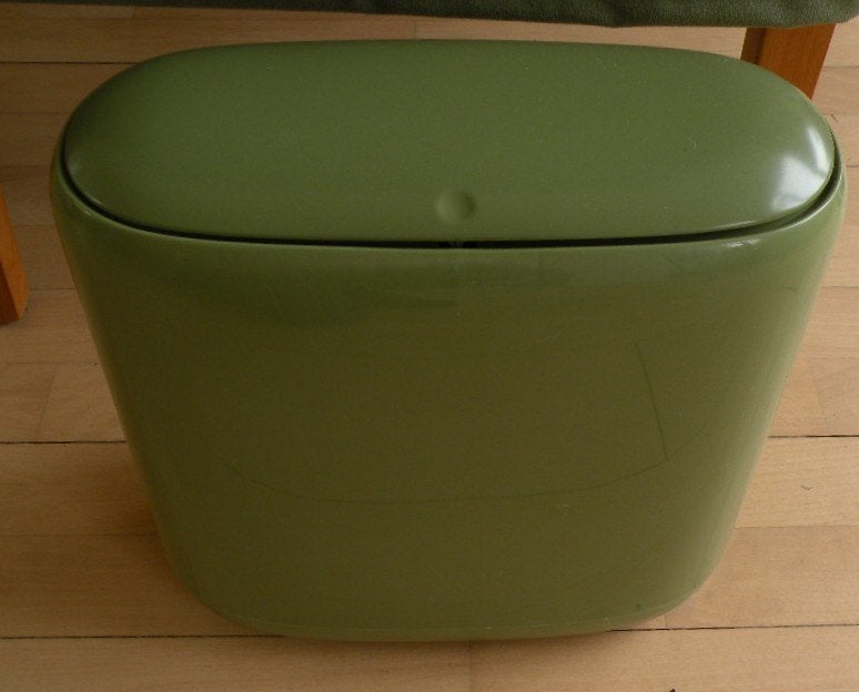 Prullenbak, groen Nieuw. Ongebruikt., Huis en Inrichting, Woonaccessoires | Prullenbakken, Kunststof, Nieuw, Ophalen of Verzenden