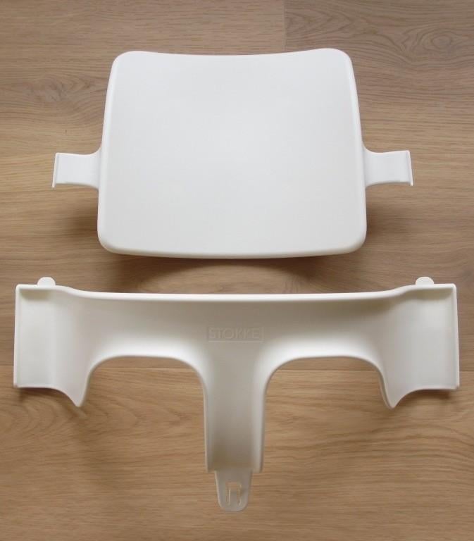 Stokke babyset wit V3 voor Tripp Trapp, Ophalen, Zo goed als nieuw, Meegroeistoel, Stoelverkleiner