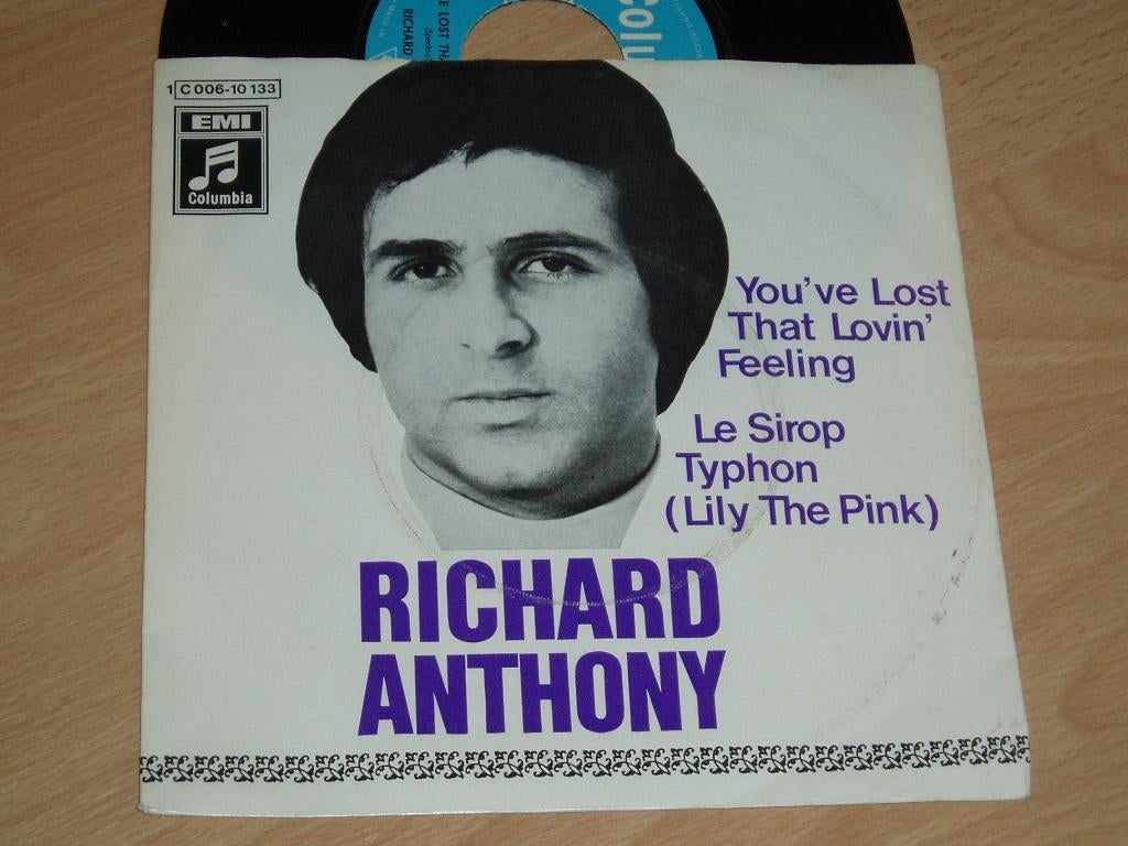 single Richard Anthony * You've lost that lovin feeling, Verzenden, Gebruikt, Pop