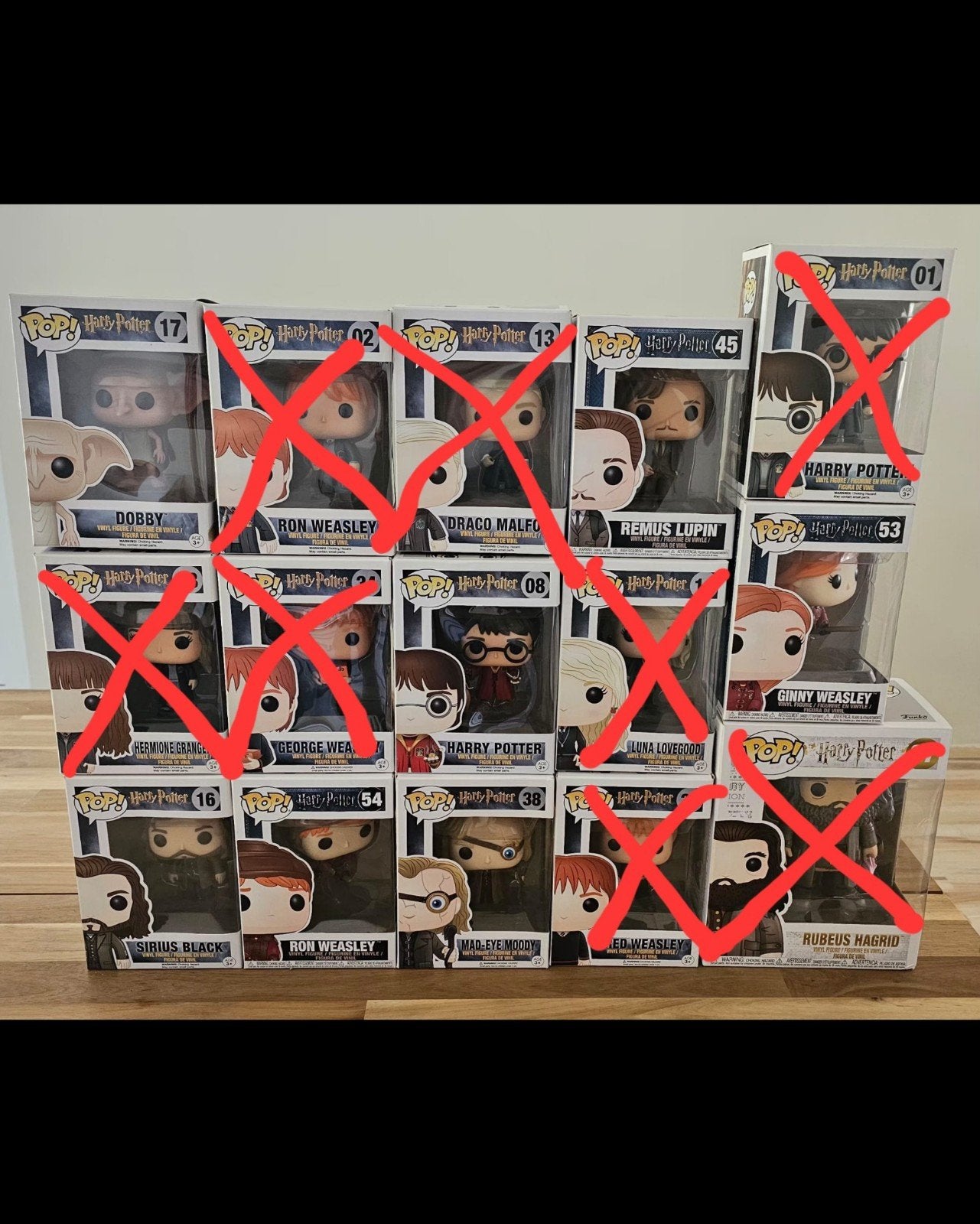 Collectie Harry Potter Funko Pops - Div. karakters, ook los, Ophalen of Verzenden, Zo goed als nieuw