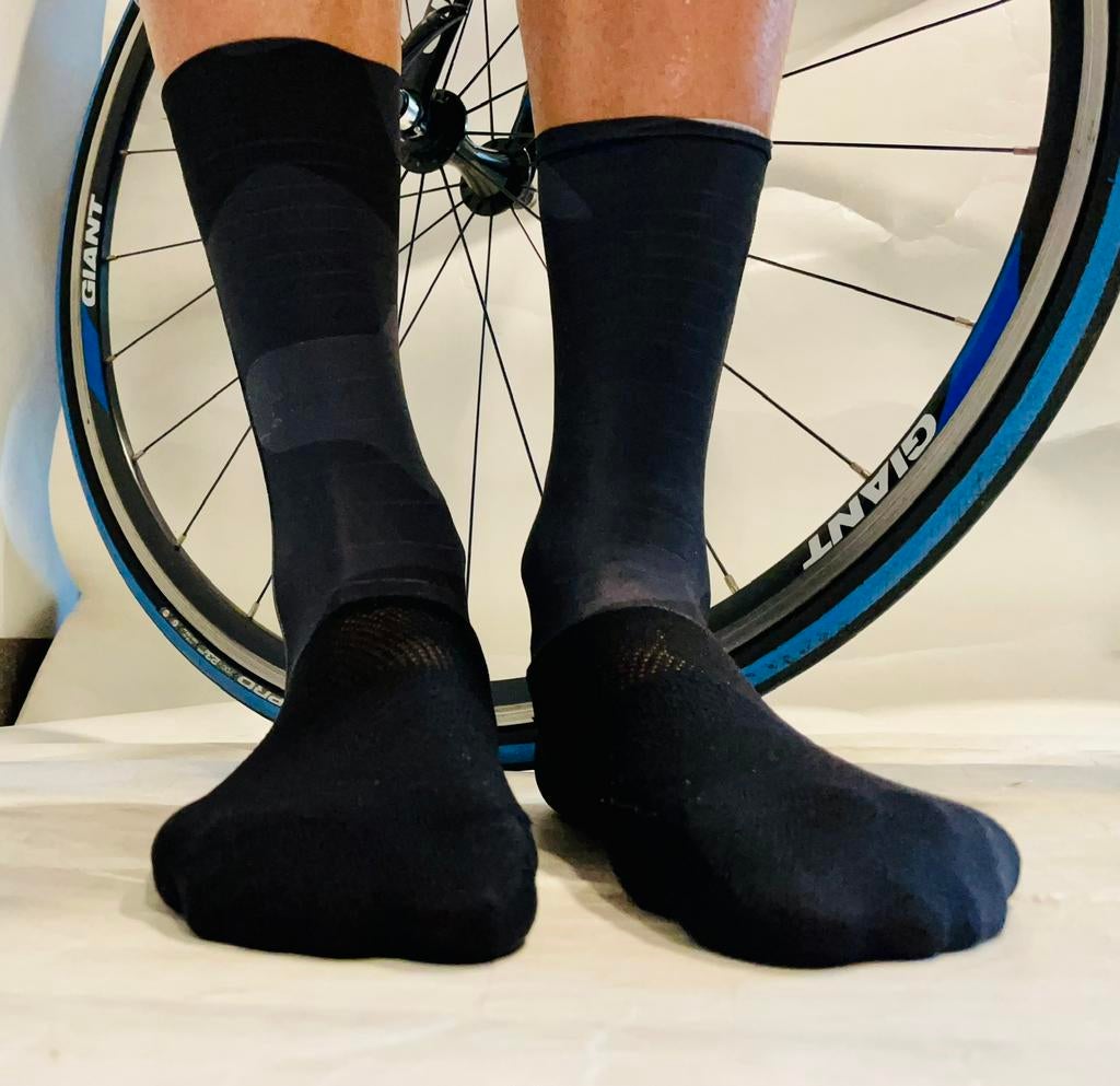 Wielrenkleding aerosokken wielrensokken sokken maat 36-38, S, Kinderen, Zo goed als nieuw, Onderkleding