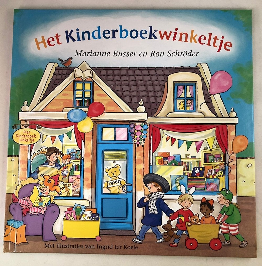 Het Kinderboekwinkeltje - M Busser I ter Koele - Winkeltjes, Boeken, Marianne Busser en Ron Schröder, Fictie algemeen, Jongen of Meisje