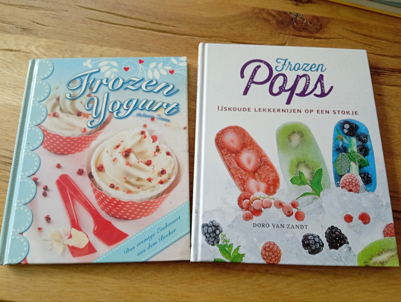 Kookboeken: Frozen Yogurt & Frozen Pops, Ophalen of Verzenden, Zo goed als nieuw, Overige gebieden, Doro van Zandt
