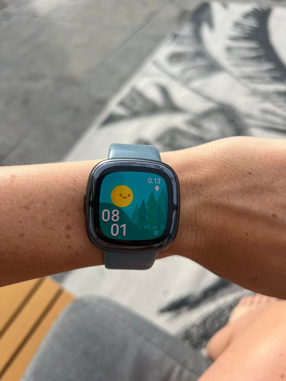 Fitbit Sense 2, Snelheid, Gebruikt, Zwart, Ophalen of Verzenden