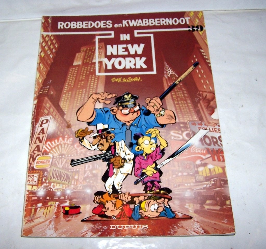 Robbedoes en Kwabbernoot in New York. Dupuis 1967. Nwst., Boeken, Stripboeken, Eén stripboek, Ophalen of Verzenden, Zo goed als nieuw