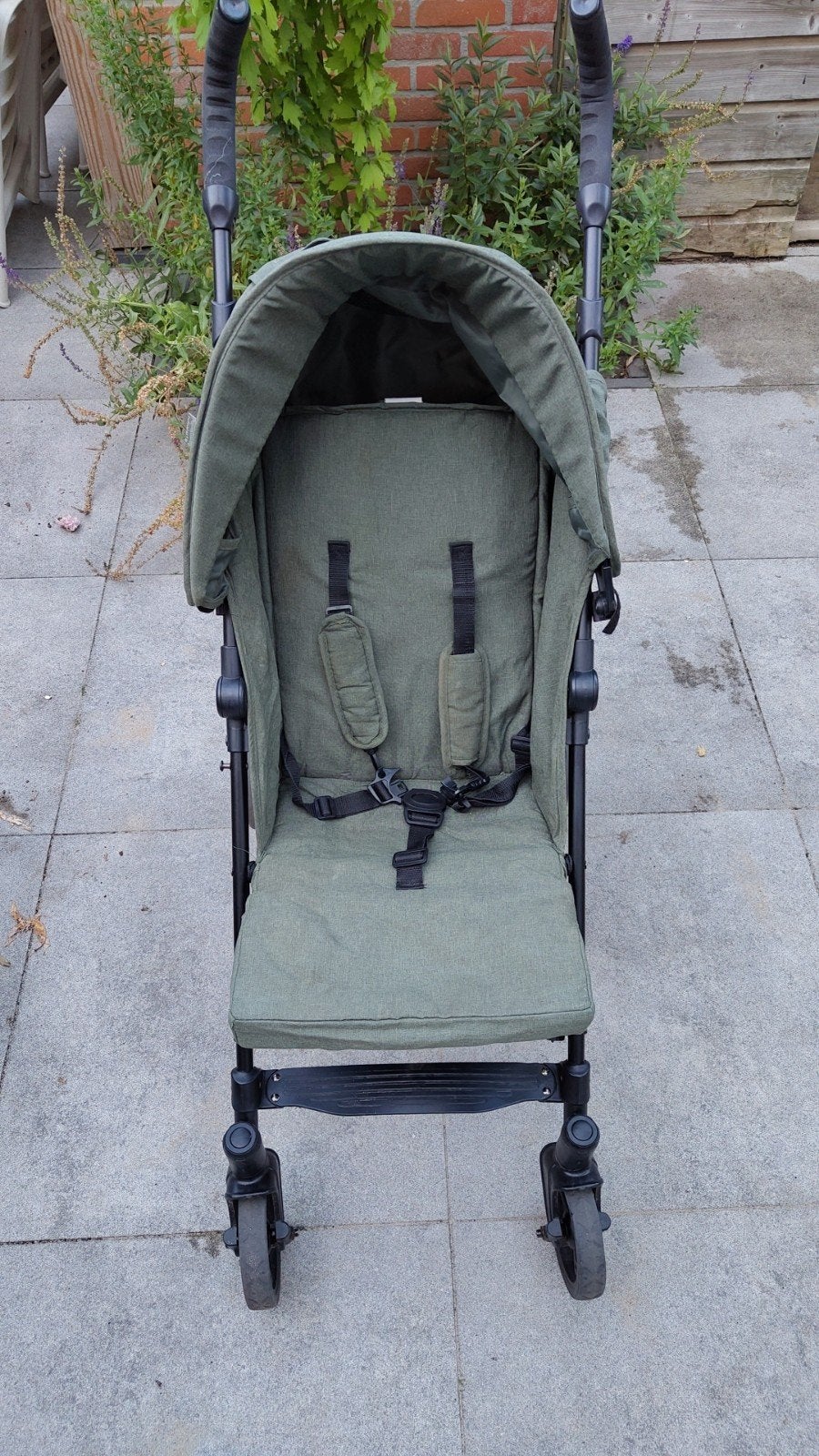 Prenatal buggy met Steco Buggy-Mee fietsdrager, Kinderen en Baby's, Buggy's, Ophalen, Gebruikt, Overige merken, Zonnekap
