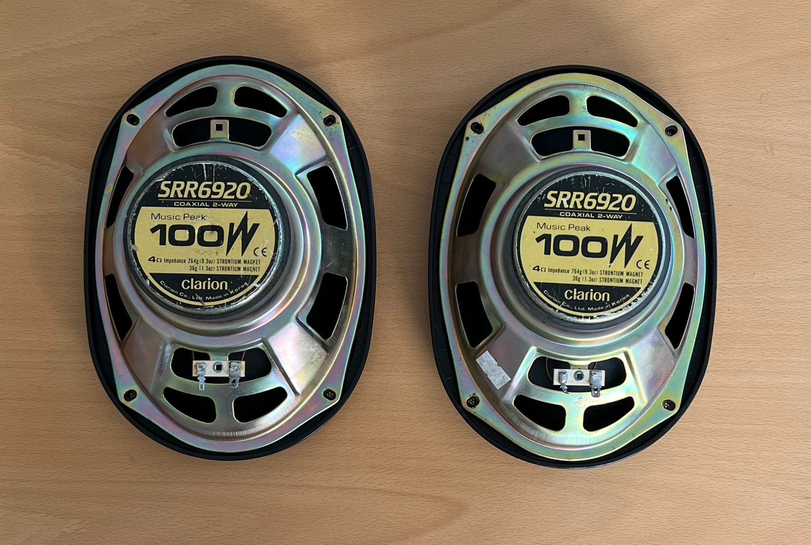 Clarion SSR6920. , 100W , Auto Speakers, Ophalen of Verzenden, Zo goed als nieuw