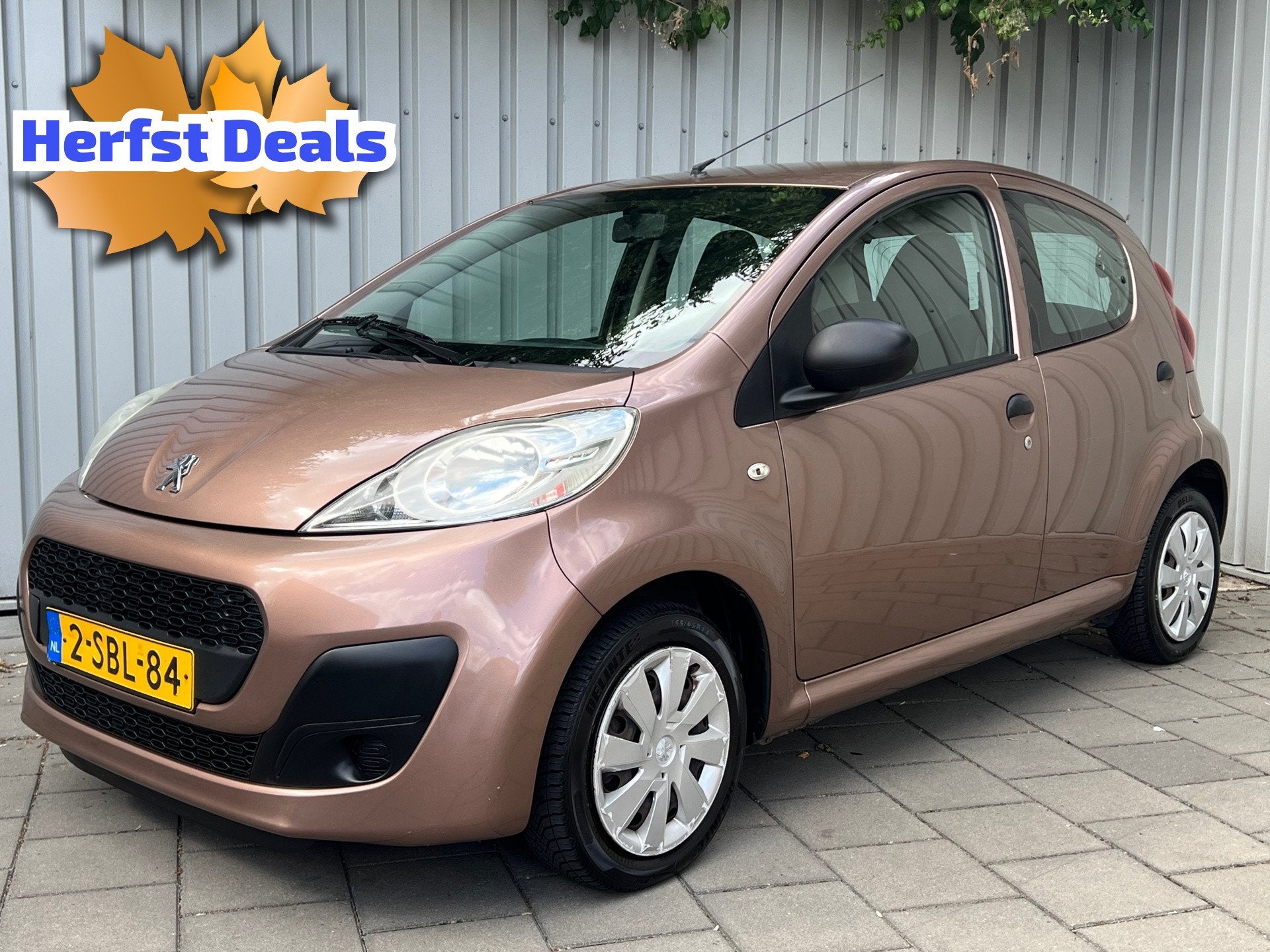 Peugeot 107 1.0 Access Accent|Airco|5 Deurs|, Auto's, Voorwielaandrijving, Stof, Gebruikt, Zwart