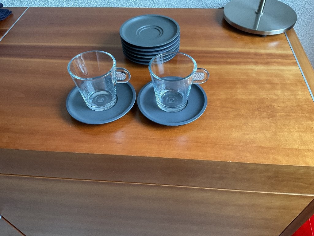 Nespresso Espressokopjes, Huis en Inrichting, Overige merken, Verzenden, Nieuw, Glas