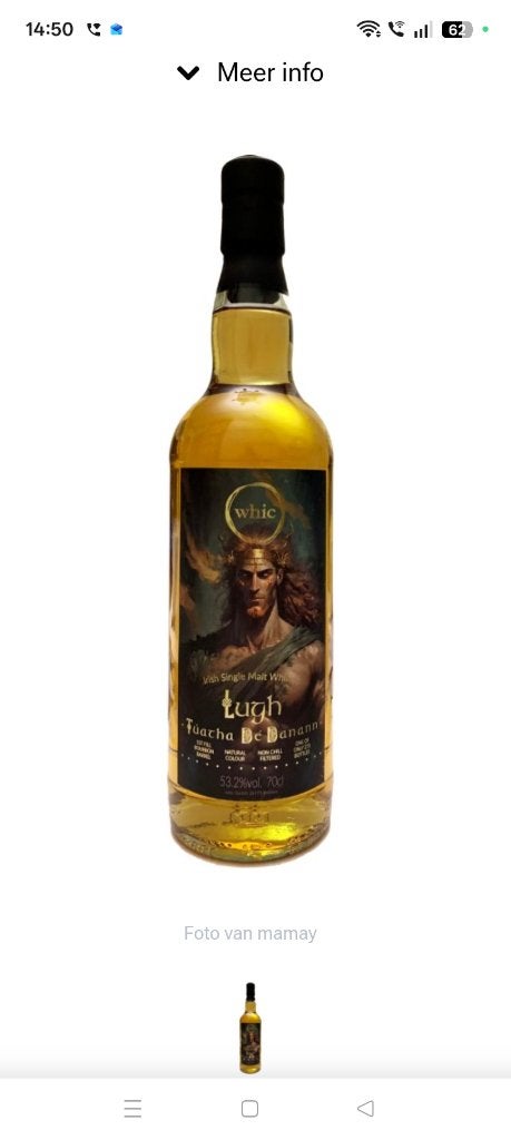 Gezocht Lugh 1st Fill Bourbon Barrel Túatha Dé Danann,, Ophalen of Verzenden, Nieuw, Overige gebieden, Overige typen
