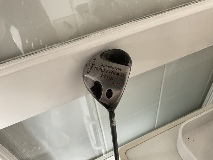 Golfclub BIG BERTHA steelhead plus, Sport en Fitness, Golf, Ophalen of Verzenden, Zo goed als nieuw, Club, Callaway