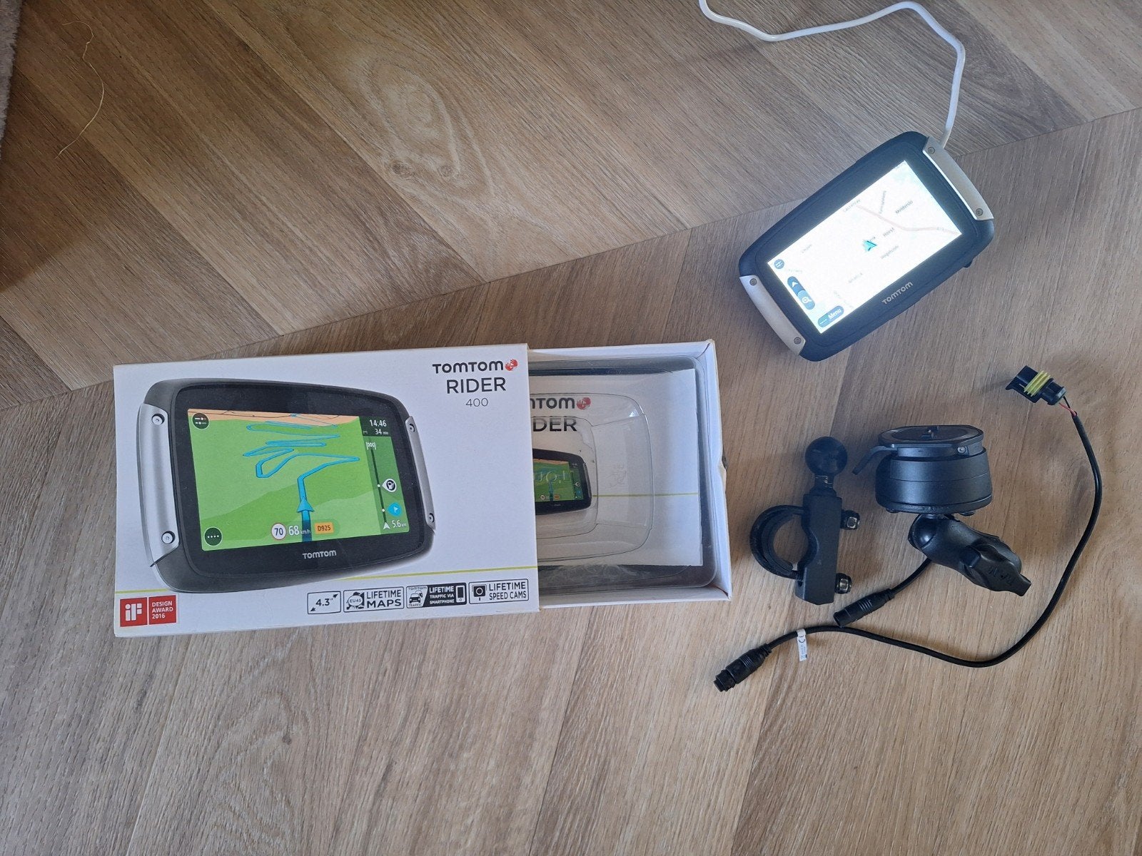 Motor navigatie TomTom Rider 400, Motoren, Accessoires | Navigatiesystemen, Gebruikt, Ophalen of Verzenden