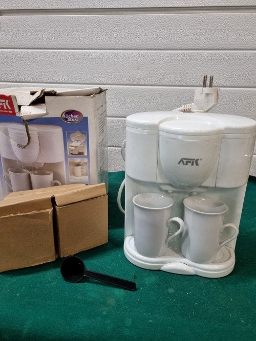 koffiezetapparaat voor 2 koppen, Ophalen of Verzenden, 'T Olde Gre-j, Info@toldegrej.nl, Endepoelstraat 20f Didam