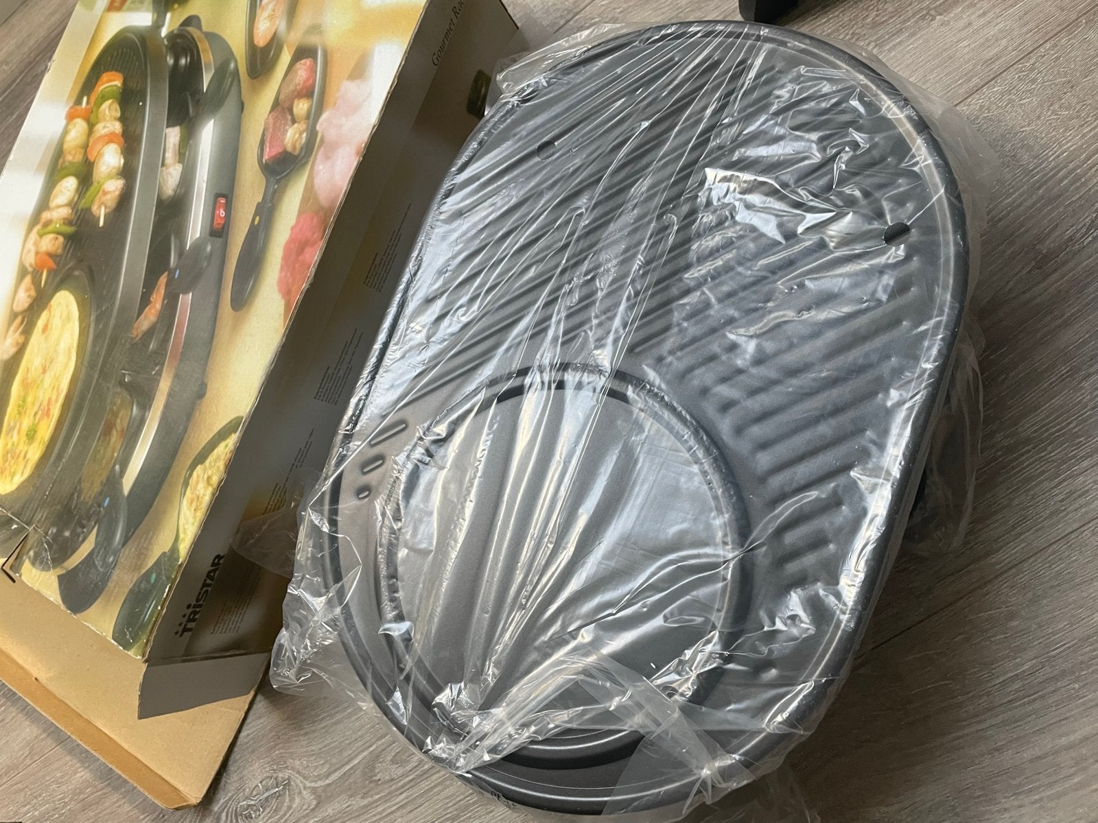 Tristar Gourmet Raclette Grill - Nieuw in doos, Ophalen, Nieuw, 4 t/m 7 personen